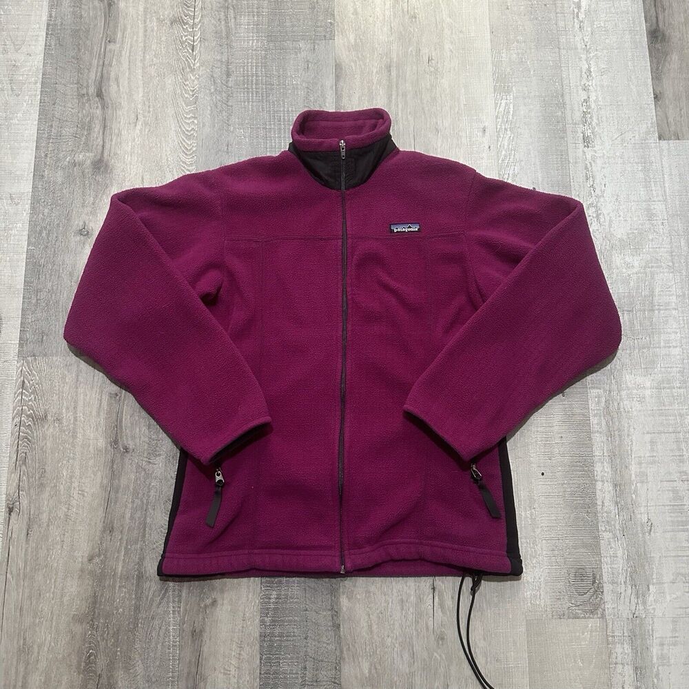 Vintage Patagonia Regulator Fleece Jacket Women’s S Polartec Purple MADE IN USA
